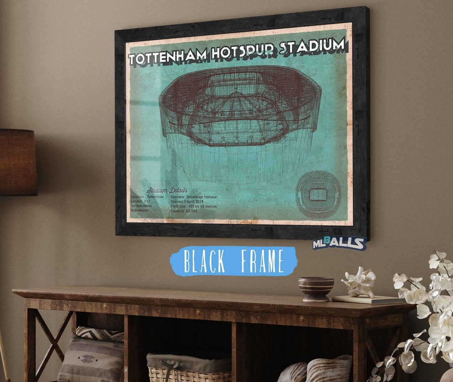 Tottenham Hotspur Football Club Soccer Print