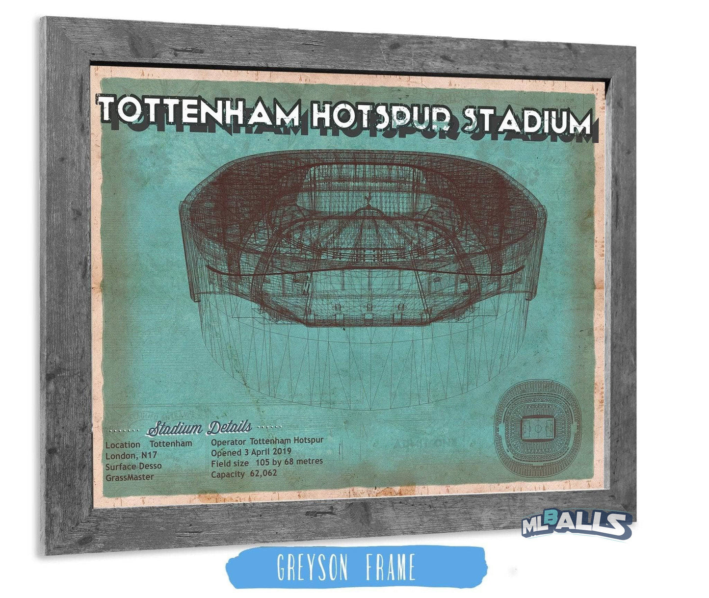 Tottenham Hotspur Football Club Soccer Print