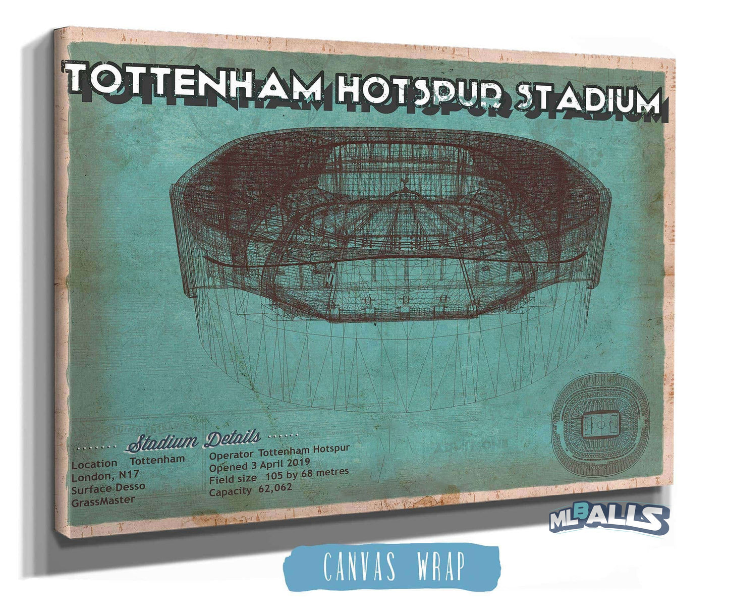 Tottenham Hotspur Football Club Soccer Print